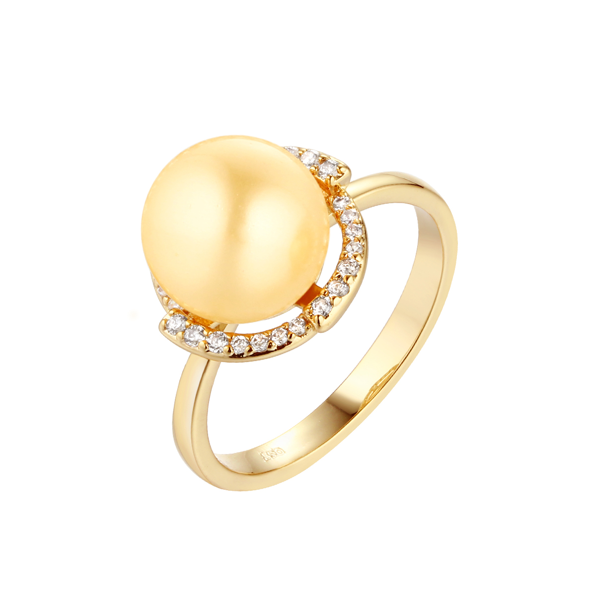 Кольцо Golden Pearl