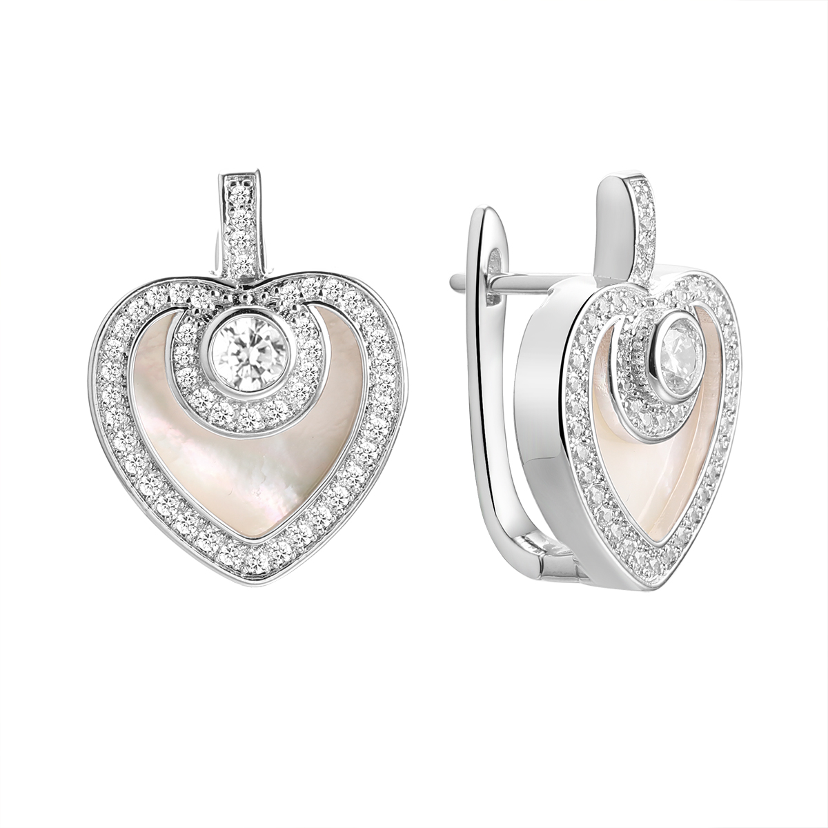 Серьги Heart
