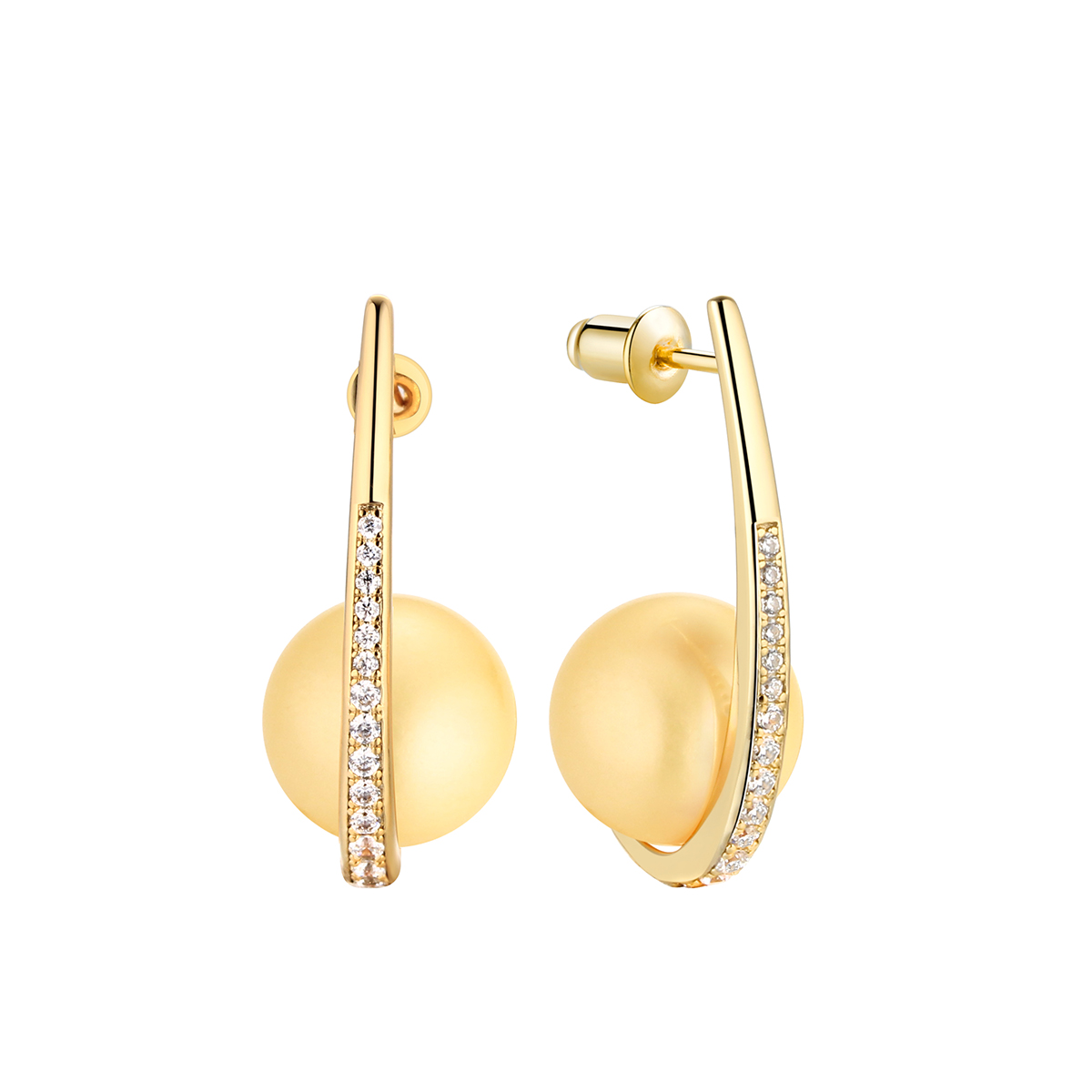 Серьги Golden Pearl