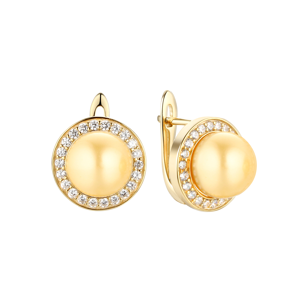 Серьги Golden Pearl